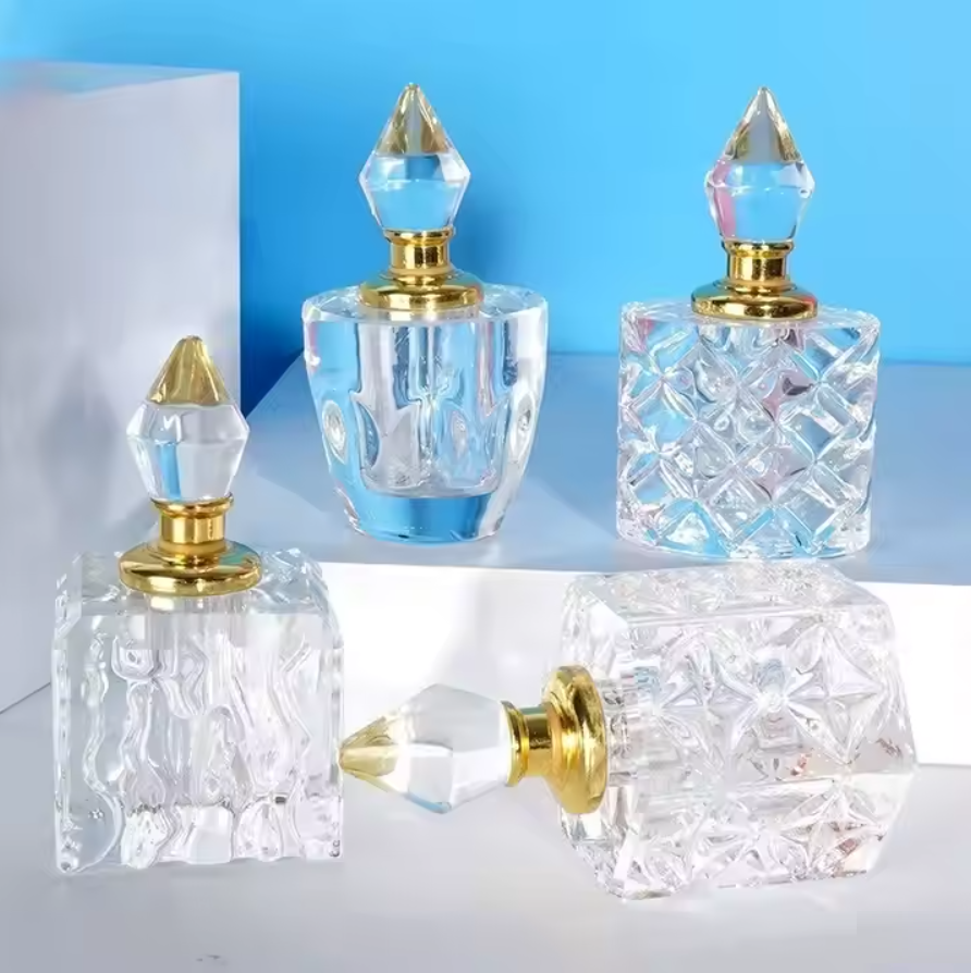 flacon Parfum vide 3ML Petites bouteilles en verre transparent