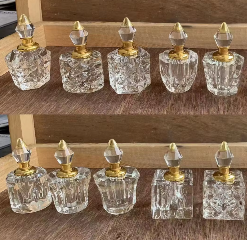 flacon Parfum vide 3ML Petites bouteilles en verre transparent