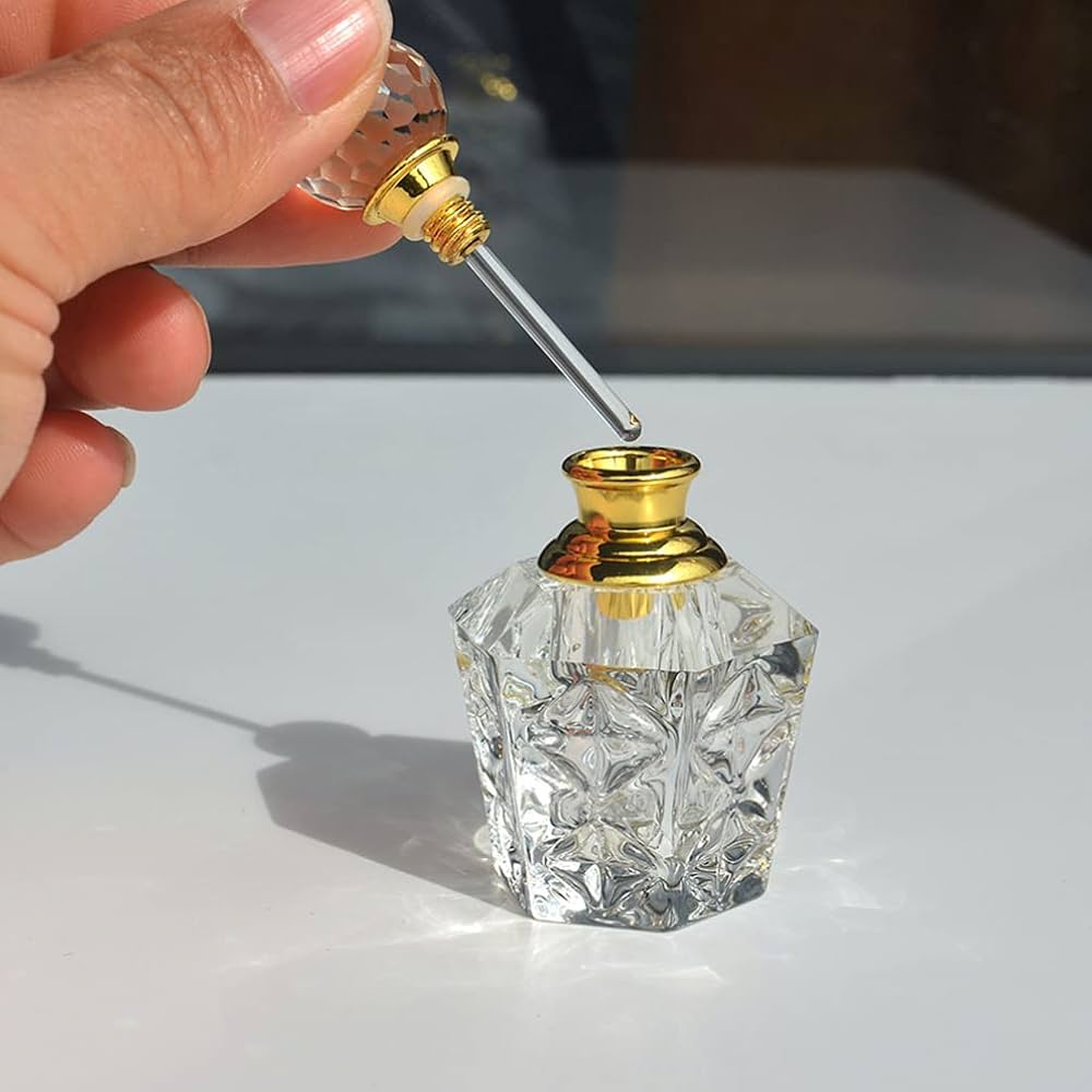 flacon Parfum vide 3ML Petites bouteilles en verre transparent