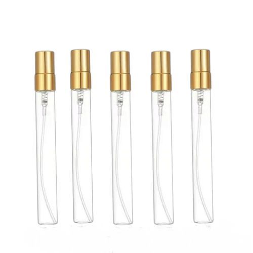 Flacon de parfum vide 10ML, Élégance dorée pour dragées et événements traditionnels