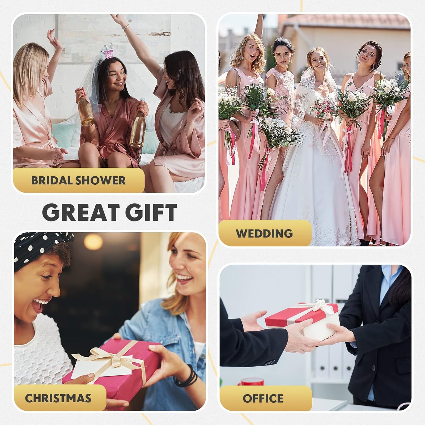 Stylos diamantés en or avec capuchon en cristal pour mariage, cadeau pour femmes et filles